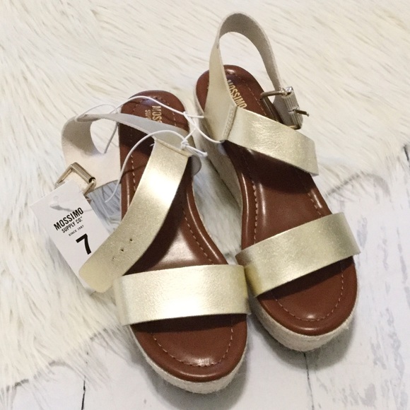 metallic espadrille sandals
